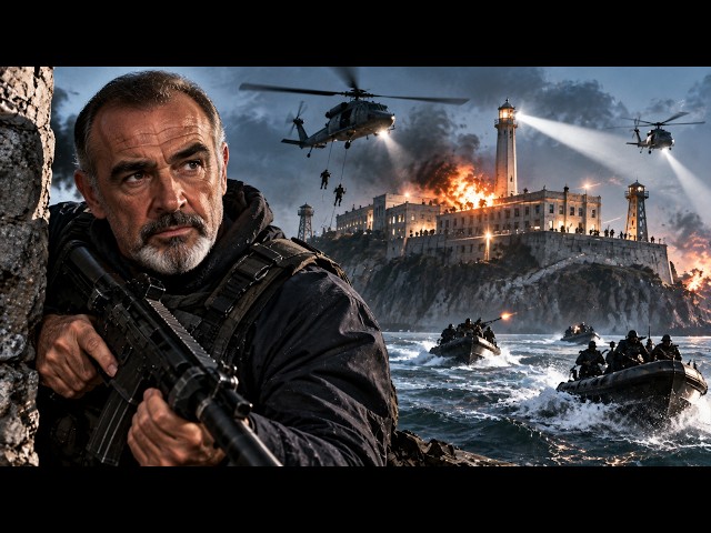 Sean Connery | Armed Mercenaries Seized Alcatraz — They Need the One Man Who Knows Every Tunnel