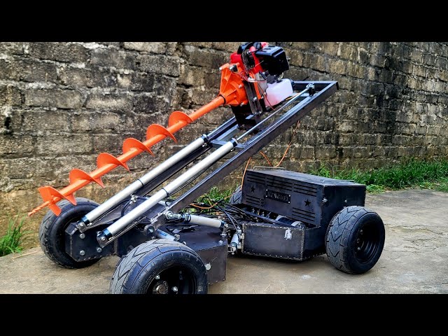 Homemade Robot drill | part 4 | rc action homemade