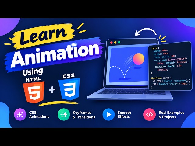 Learn Animation Using HTML and CSS