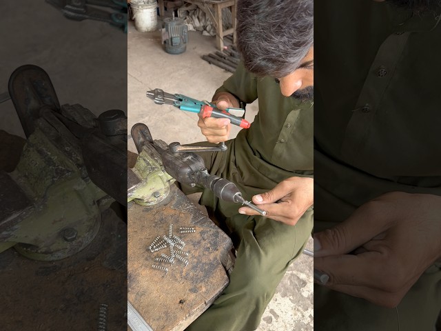 The Hidden Craft Behind a Stainless Steel Pull Spring #shorts