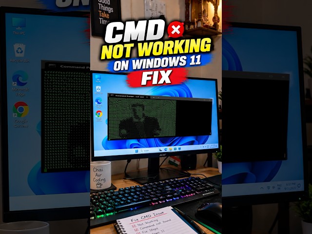 Fix CMD Not Working in Windows 11 | Command Prompt Not Opening [FIXED]