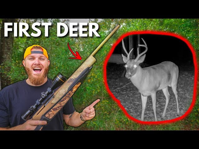 Hunting My FIRST Whitetail Deer on the New Property + Deer Processing w/ Neighbor Darrell