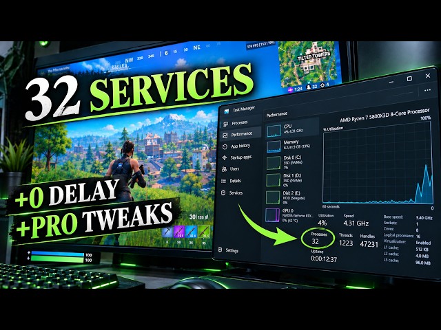 THIS 1-MINUTE TWEAK FIXES FPS & INPUT DELAY ⚡ | PC Optimization
