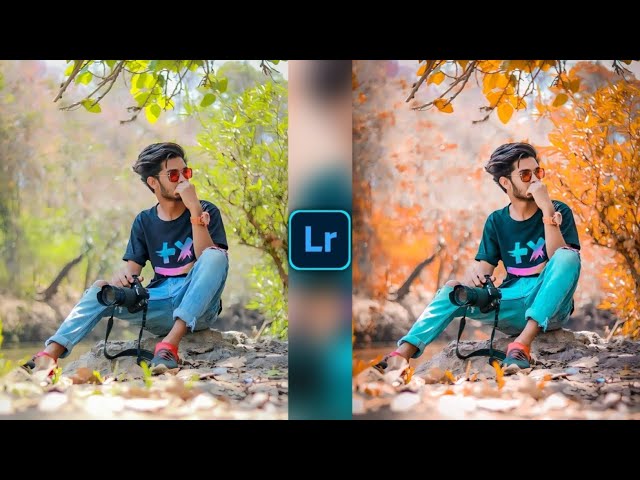 Orange Moody Tone Photo Editing in Lightroom | Lightroom Photo Editing in Mobile