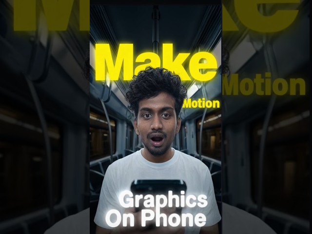 Make motion graphics on phone Editing tutorial by @Annie_Bros #trending