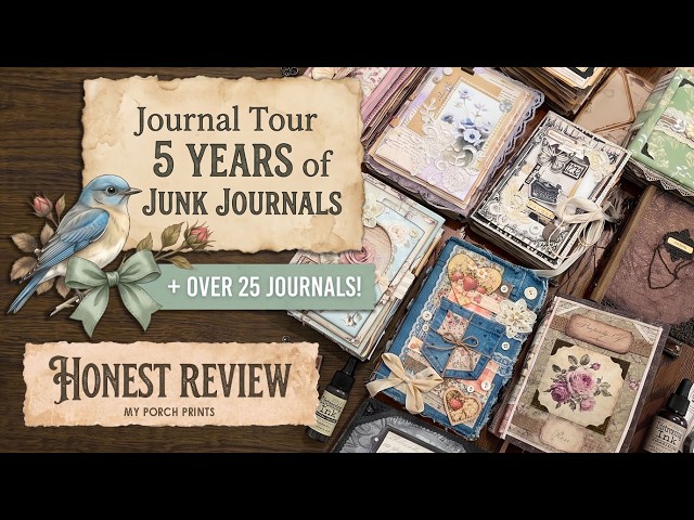 5 YEARS of JUNK JOURNALS! ✨ Every Journal I've Made + Everything I Learned