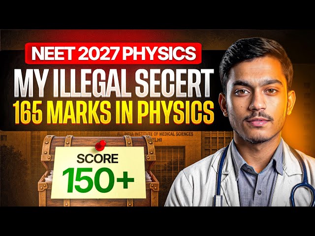 How I Scored 165 Marks in NEET Physics Using PYQs | Strategy Revealed