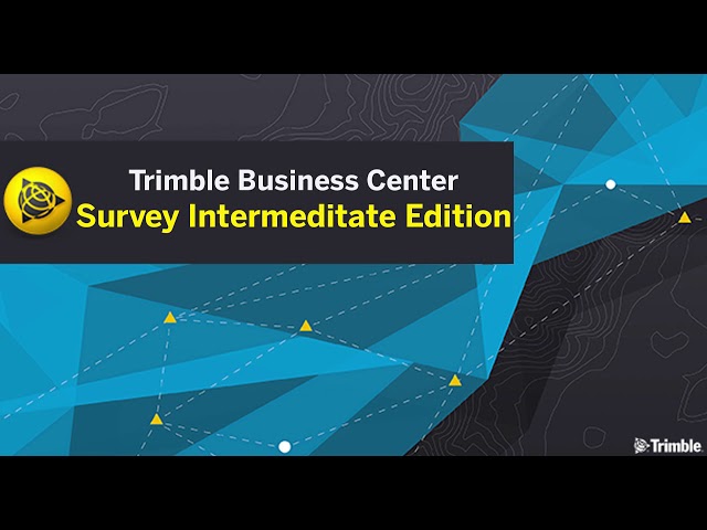 Trimble Business Center Overview