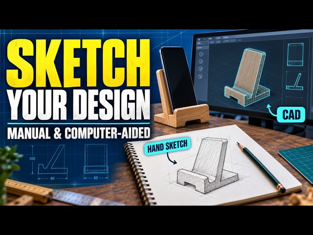 5a. Use the principles, elements and processes of design - Using sketches Manual or Computer Aided