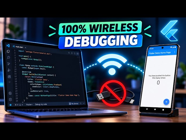 Flutter Wireless Debugging: Run Your Flutter App on Android Without USB
