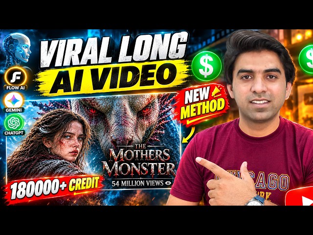 🔥 Google Flow Unlimited Credits FREE | How to Create Long AI Videos for FREE | Mythra