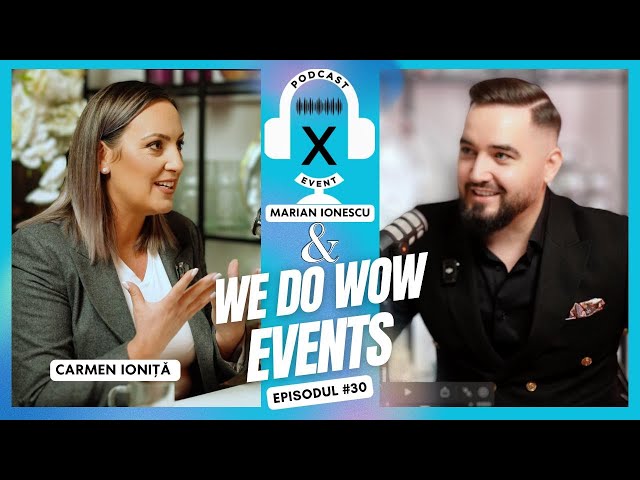Sa fii organizator de evenimente nu inseamna sa recomanzi furnizori de servicii | X Event Podcast