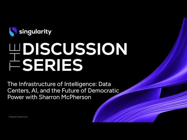 The Truth About Data Centers with Sharron McPherson | Singularity University