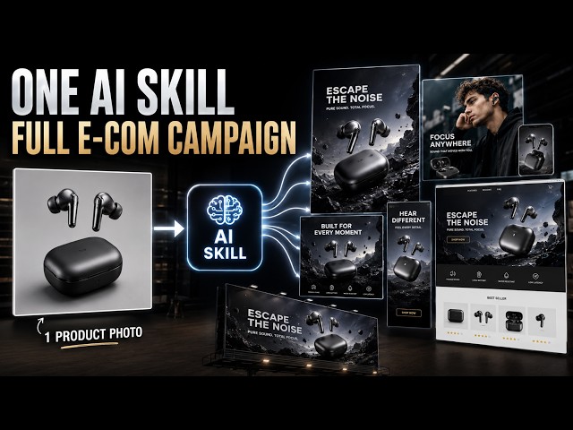How One AI Skill Built My Entire E Commerce Campaign