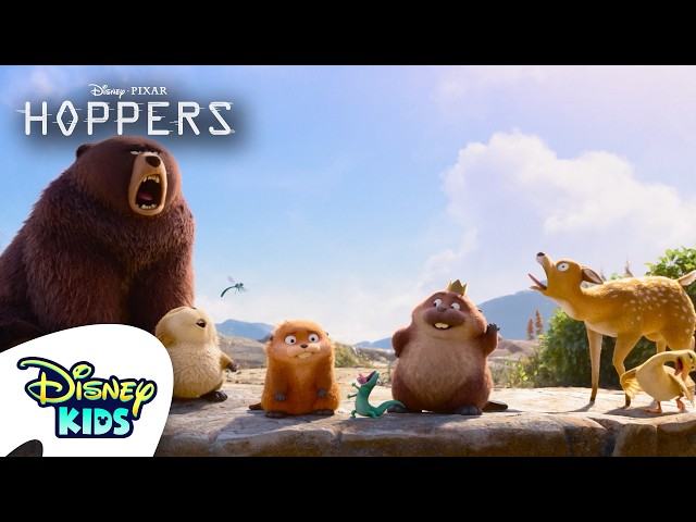 Loud Place Noise | Hoppers | @disneykids