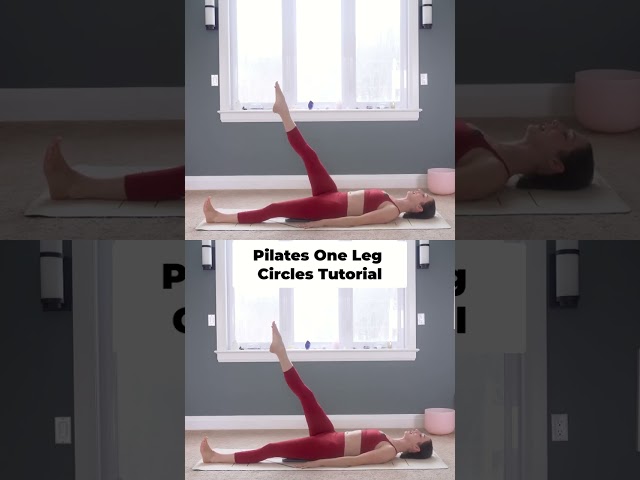 One Leg Circle PILATES TUTORIAL