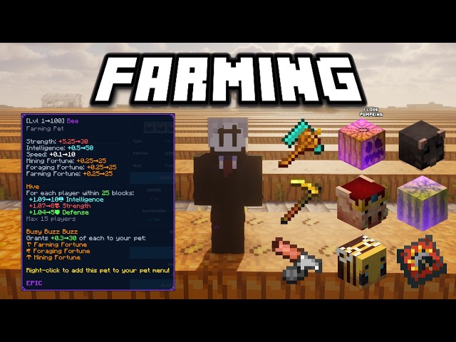 How Horrific is Hypixel Skyblock Farming For the First Time