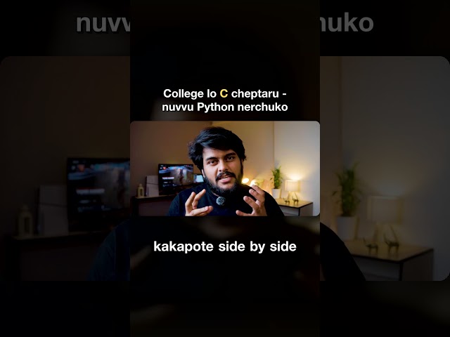 Learn Python First, Not C | Month One Plan for Engineering Students
