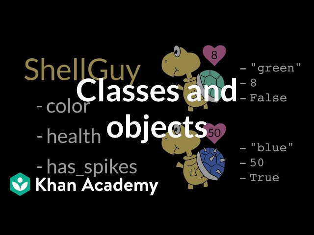 Classes and objects | Intro to CS - Python | Khan Academy
