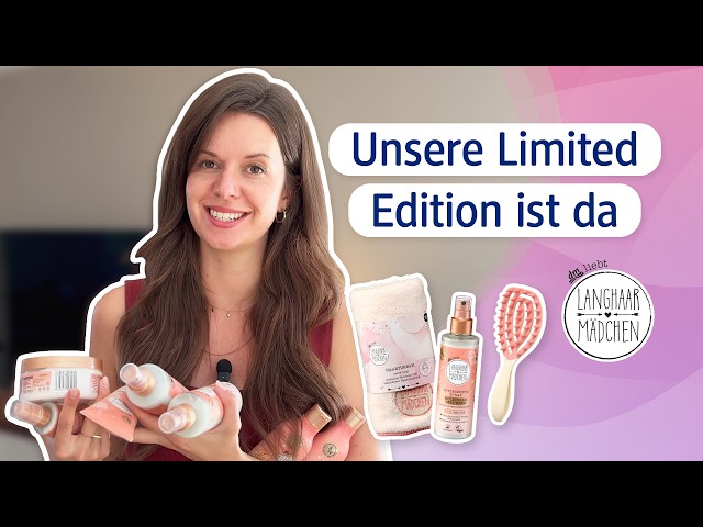 The new Langhaarmädchen Limited Edition is here! 💖 Molecular Deep Bond & Hair Accessories