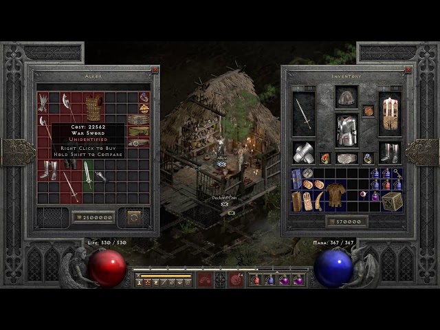 Diablo II Resurrected: How not to get killed by another player (PKed) + stream
