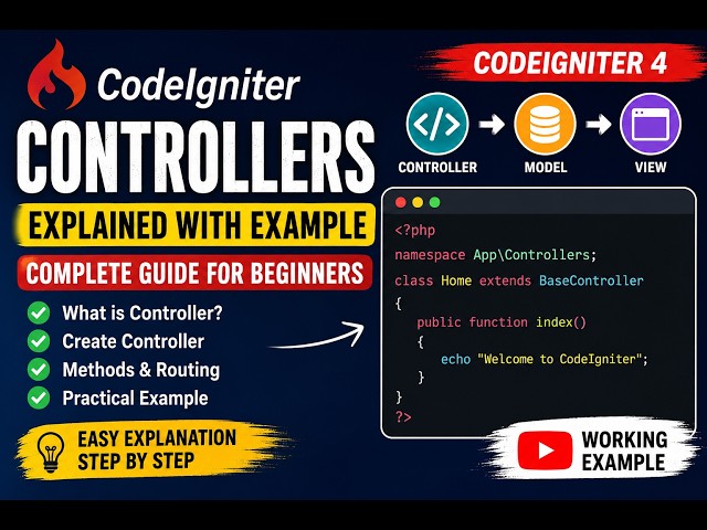 CodeIgniter Controllers