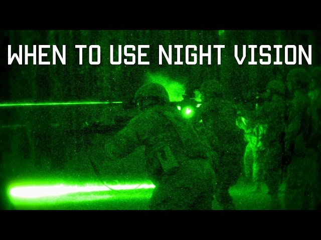 When to use Night Vision | IR Illuminators | Tactical Rifleman