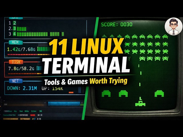 Linux terminal tools & games worth trying