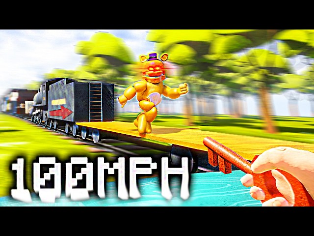 Fredbear, But We Are Going 100MPH On A TRAIN..