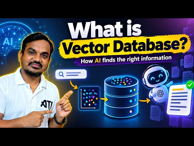 What Is a Vector Database? How AI Finds the Right Information 🤯
