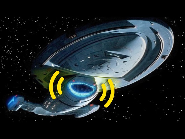 Star Trek: Voyager Theme but the theme is coming from Voyager
