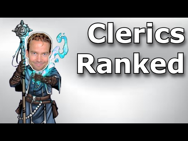 Immaculate Selection: Ranking Cleric Subclasses