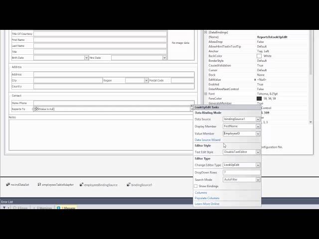 DevExpress WinForms Editors: Layout Control