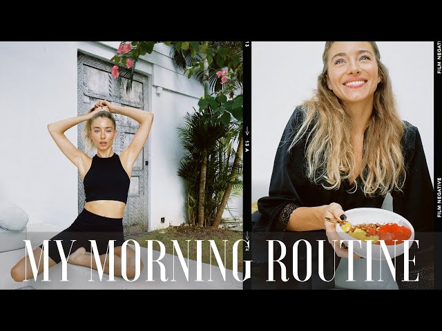 My everyday Bali morning routine | What I eat, supplements, workout & skincare routine
