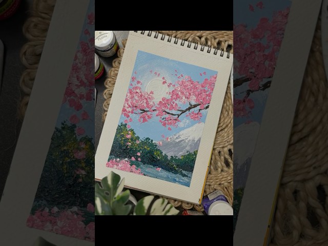 Spring on canvas 🍁