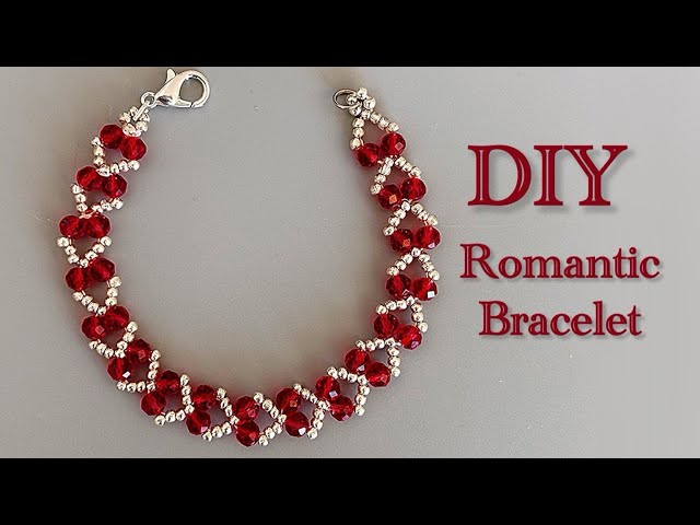 DIY Romantic Beaded Bracelet – Elegant Handmade Jewelry Tutorial