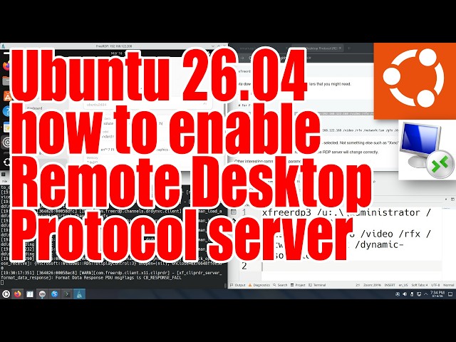 How to connect to Ubuntu 26.04 using Remote Desktop Protocol (RDP) tutorial - March 2026 - 6b1d1ff6