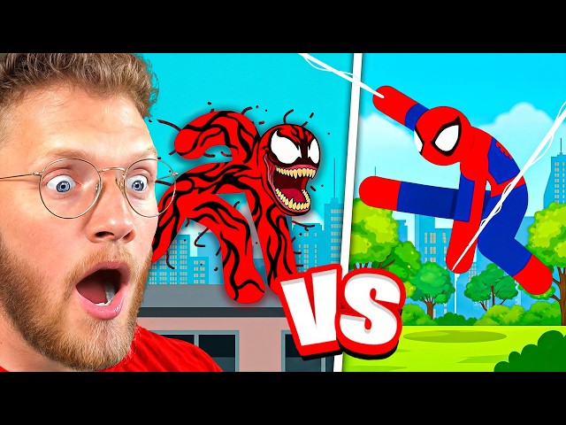 Spider-Man vs Carnage! (Stick Nodes)