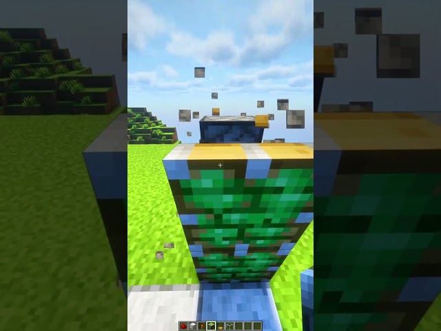 Glass Door in Minecraft!#story #tutorial #shorts