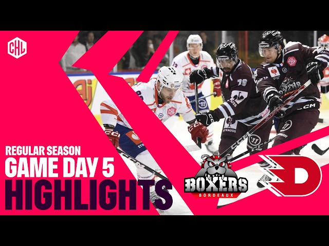 Highlights | Bordeaux Boxers vs Dynamo Pardubice