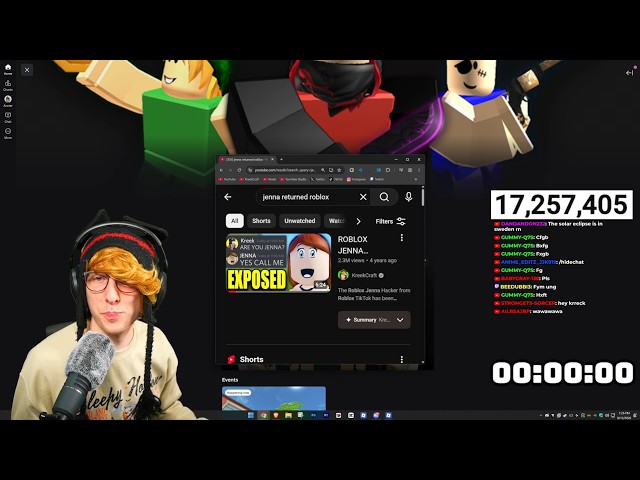 KreekCraft REACTS to Jenna RETURNING to Roblox!