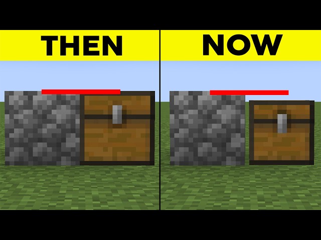 Things Only Old Players Know About Minecraft