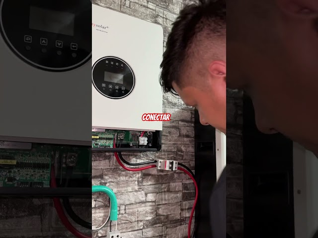 How to install a hybrid inverter on a lithium battery @FELICITYSOLARCOLOMBIA #solarsystem