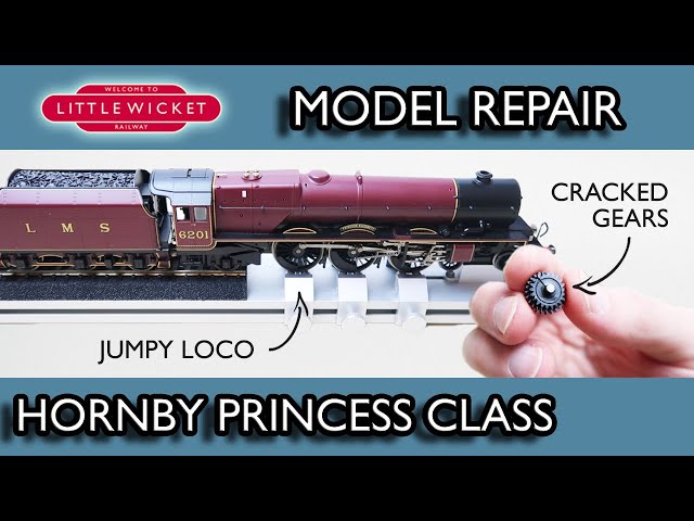 🛠 Repairing a Jumpy Hornby Princess Class (R1045) 🛠
