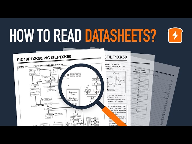 How to Read Any Component Datasheet