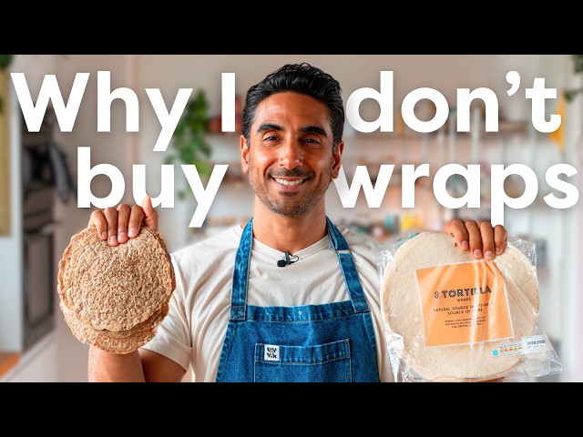 High-protein, gut-friendly wraps you can make with 3 ingredients (no additives)