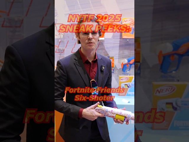 Ressurection of the Elite Dart... in a FORTNITE Blaster? #nerf #fortnite  #dracnerf #toyfair