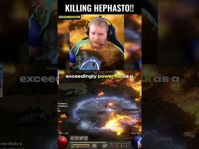 D2R RotW - So Many Runes! Killing Hephasto