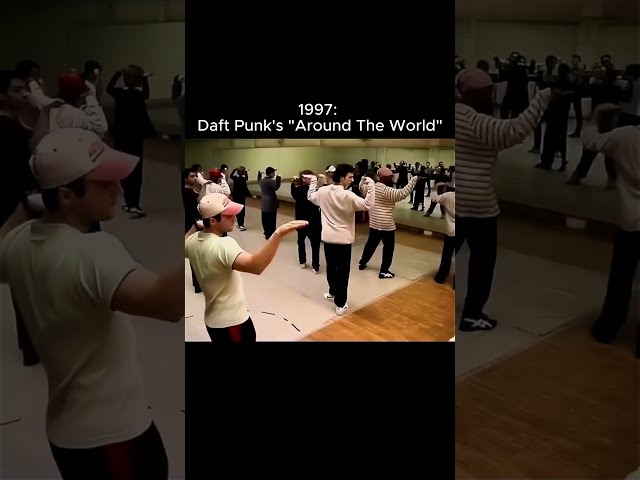 1997: Daft Punk - Around The World ​​​#hardtechno #techno #technoremix #ravememes #ravetok