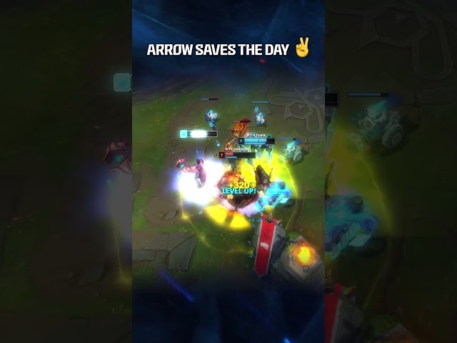 arrow saves the day ✌️